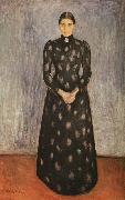 Edvard Munch Sister Inger  nnn oil painting artist